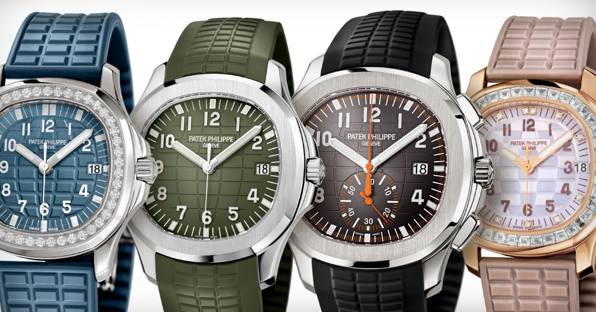 Discover the Elegant and Exclusive Ladies Patek Philippe Aquanaut Collection