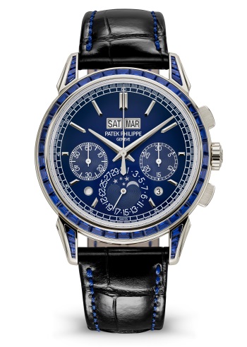 Patek Philippe Grand Complications Blue Dial 5271/11P-010 Chronograph Perpetual Calendar Watch