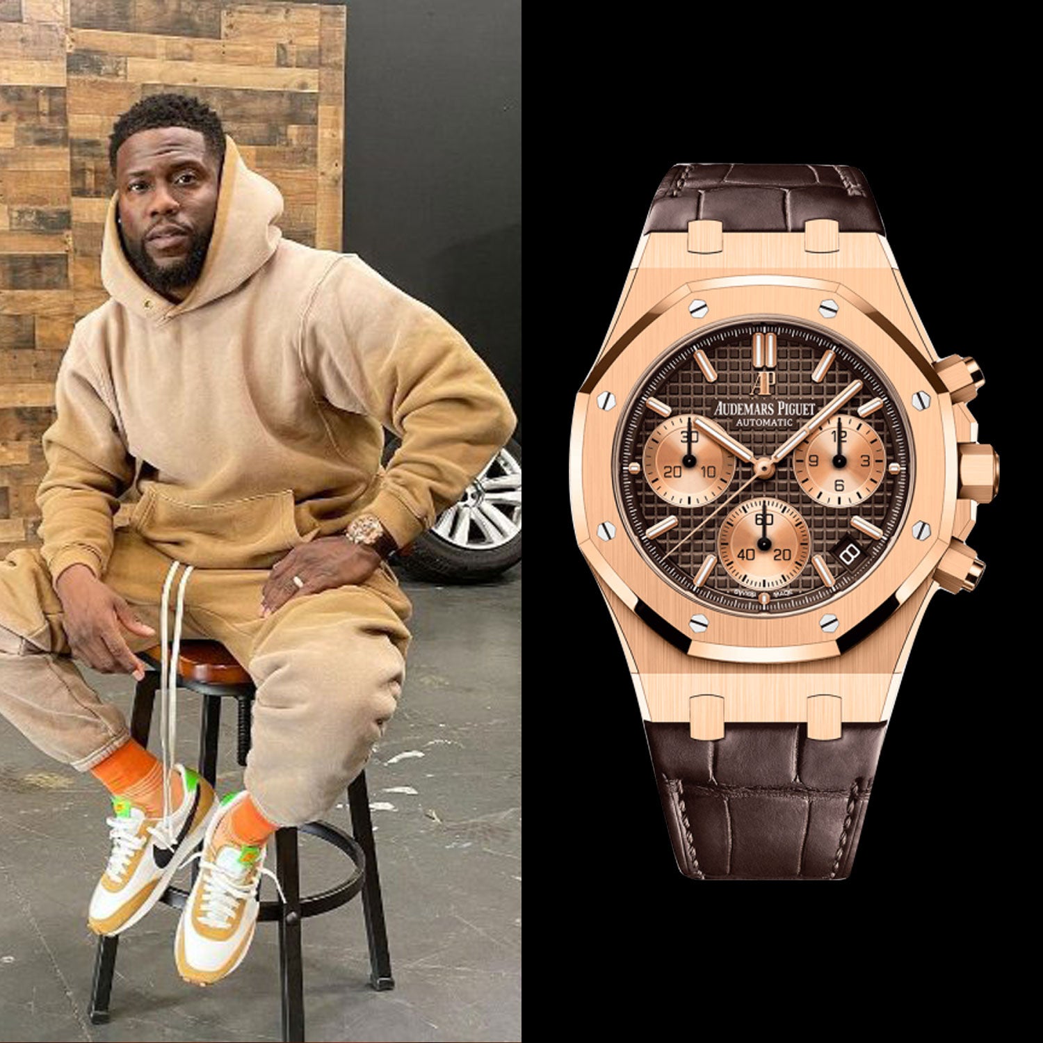 Discover Kevin Hart's Audemars Piguet Royal Oak Chronograph Watches