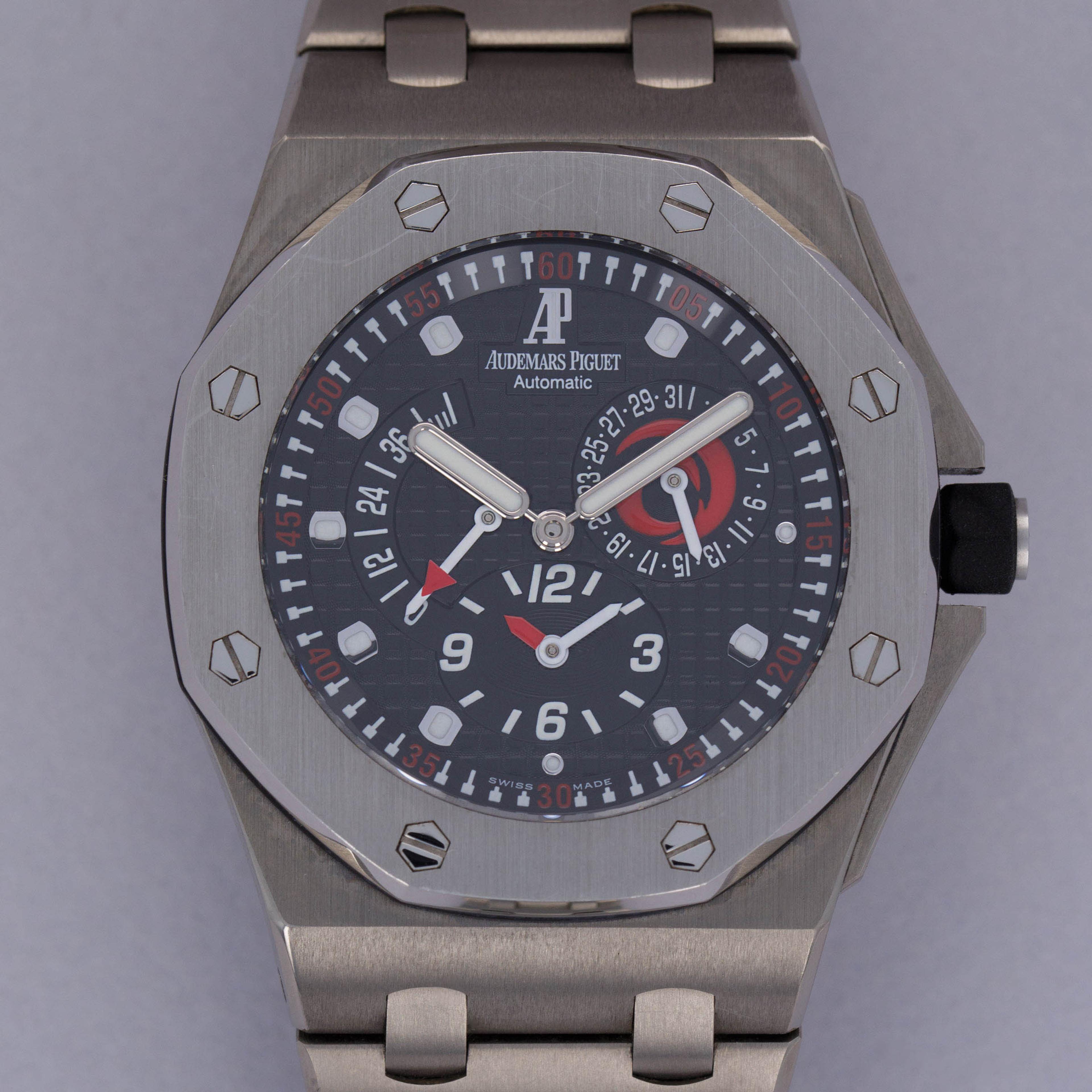 Buy Audemars Piguet Royal Oak Offshore Alinghi Dual Time 25995IP Watch