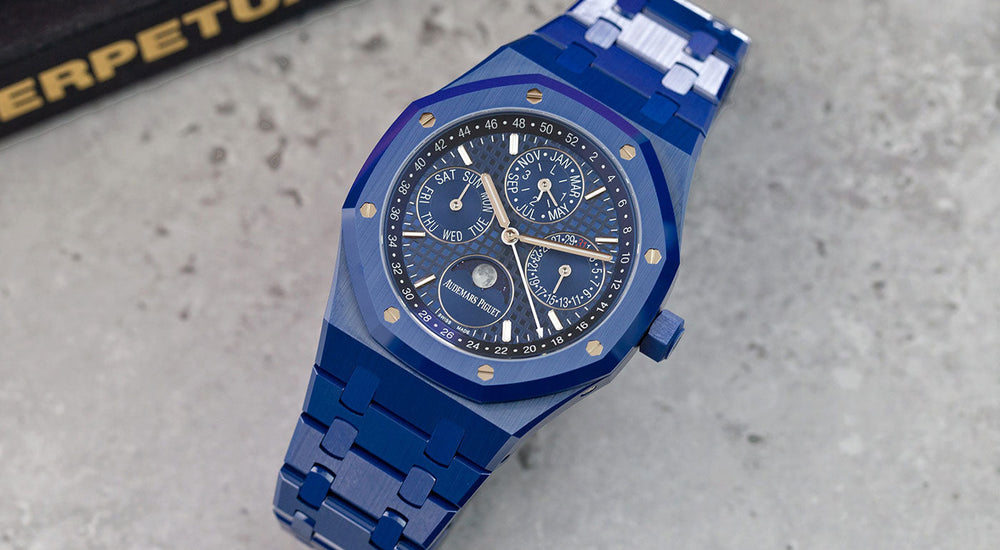 Discover the Stunning Blue Ceramic Audemars Piguet Royal Oak Collection