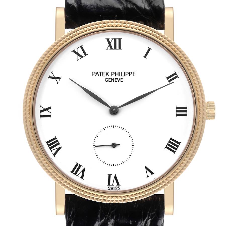 Patek Philippe 3919: A Classic Calatrava Watch in Yellow, White, and Rose Gold