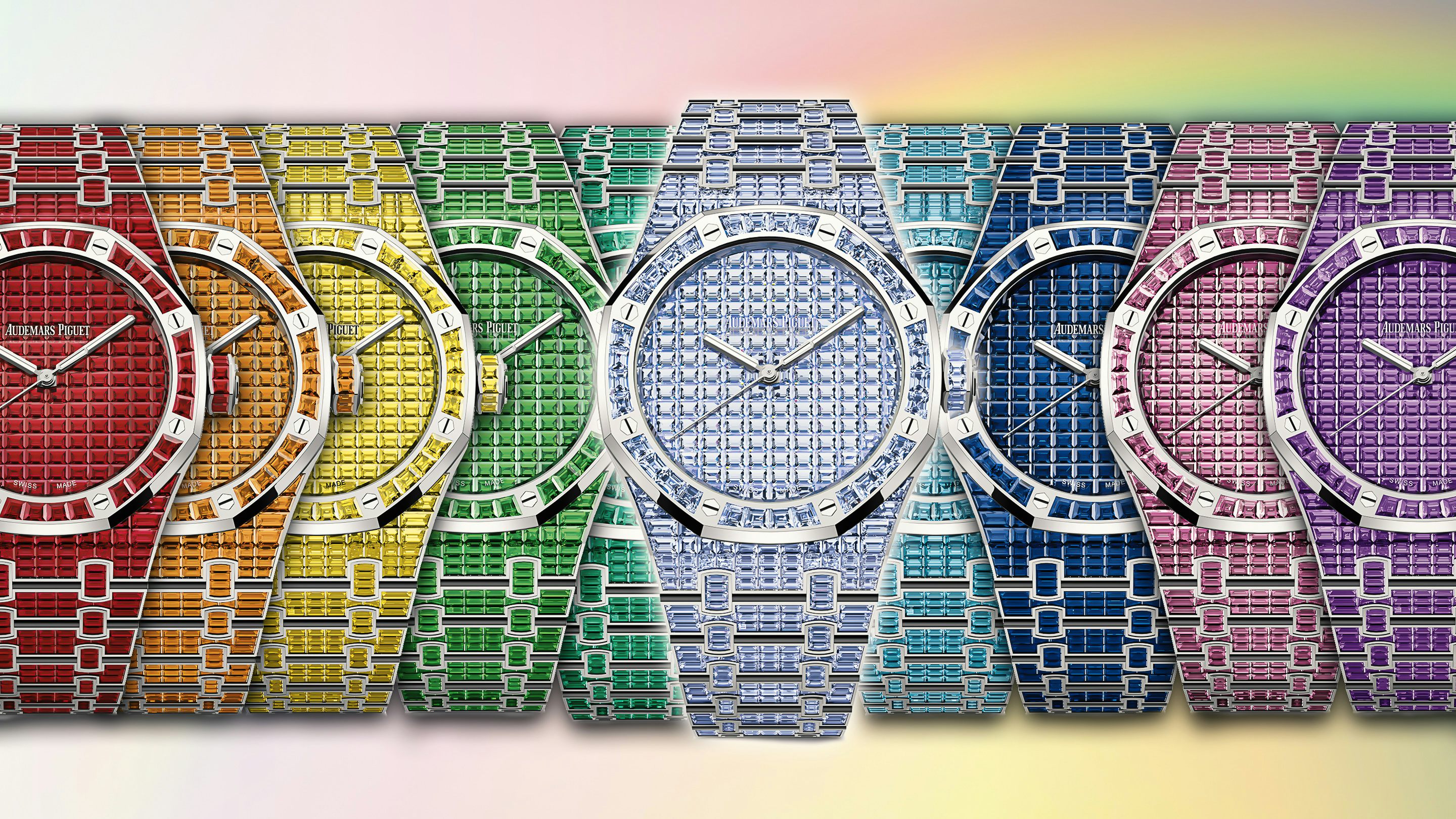 Discover the Stunning Rainbow Audemars Piguet Royal Oak Collection