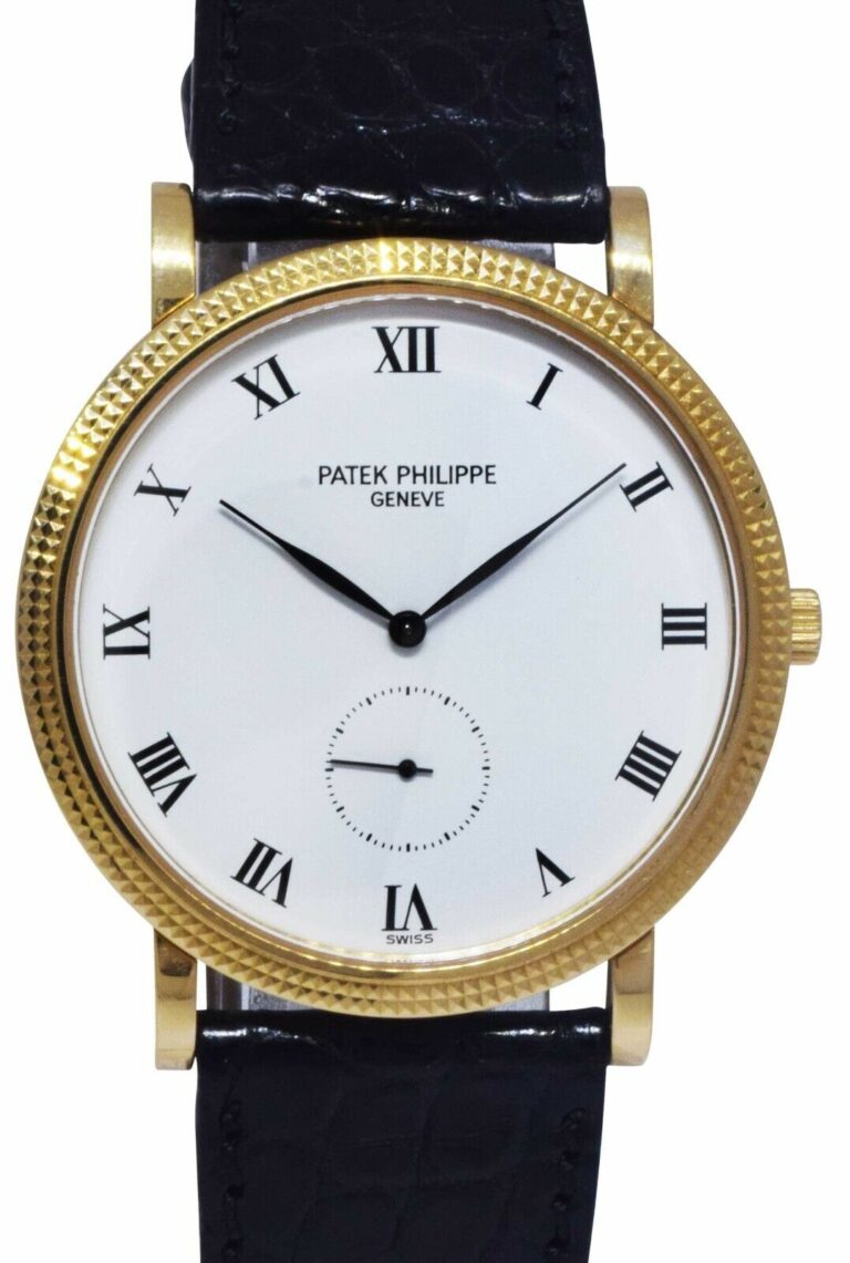 Discover the Patek Philippe Calatrava 3919G: Iconic 18k Gold Timepiece