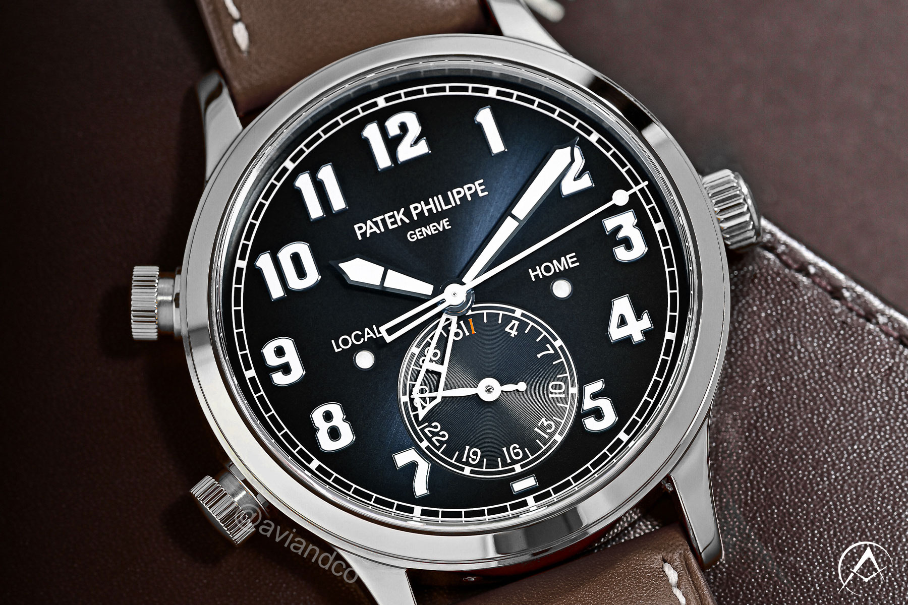 Patek Philippe Calatrava Pilot Travel Time: A Masterpiece of Precision and Style