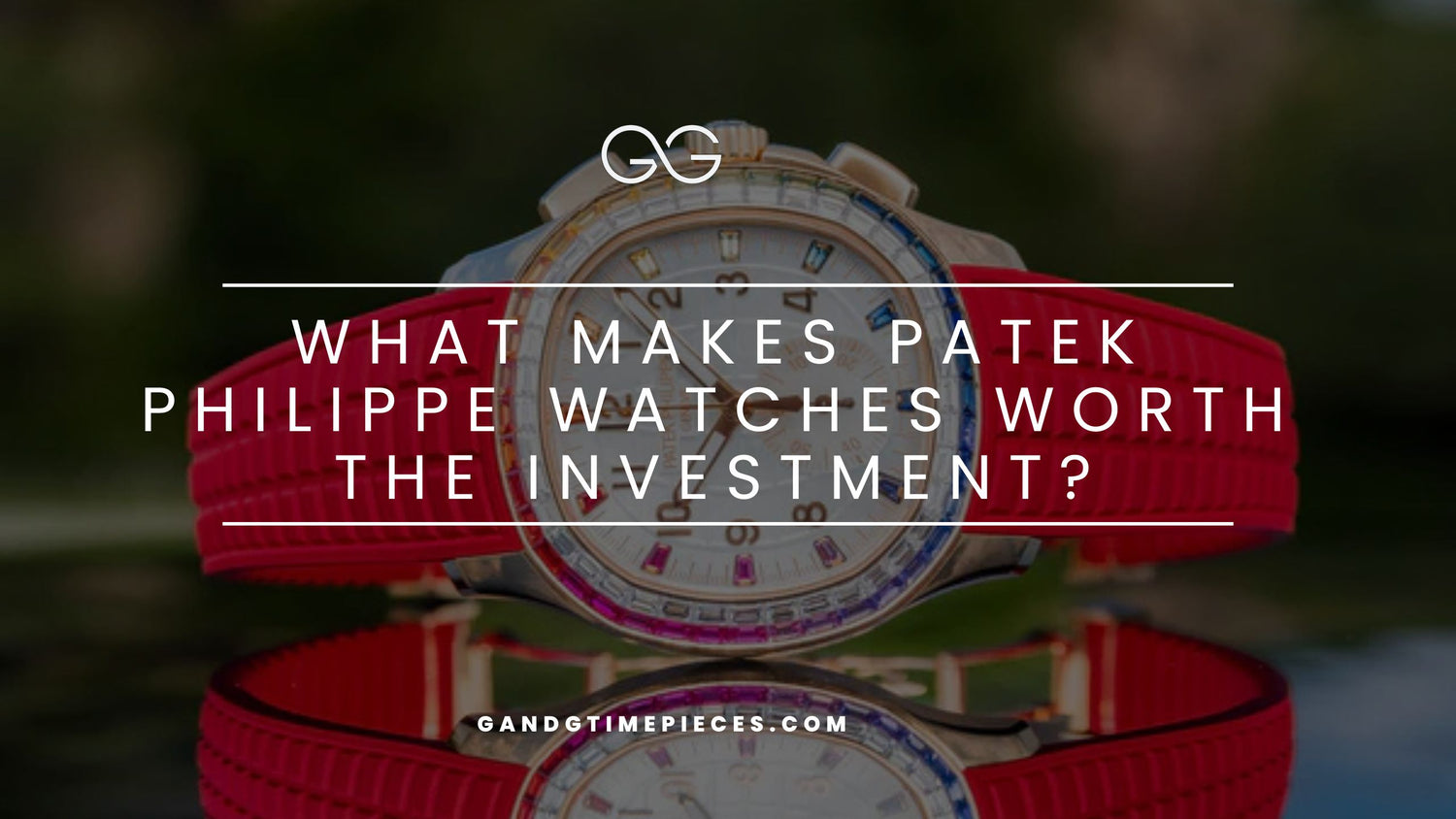 Why Moissanite Patek Philippe Watches Are the Ultimate Luxury Investment