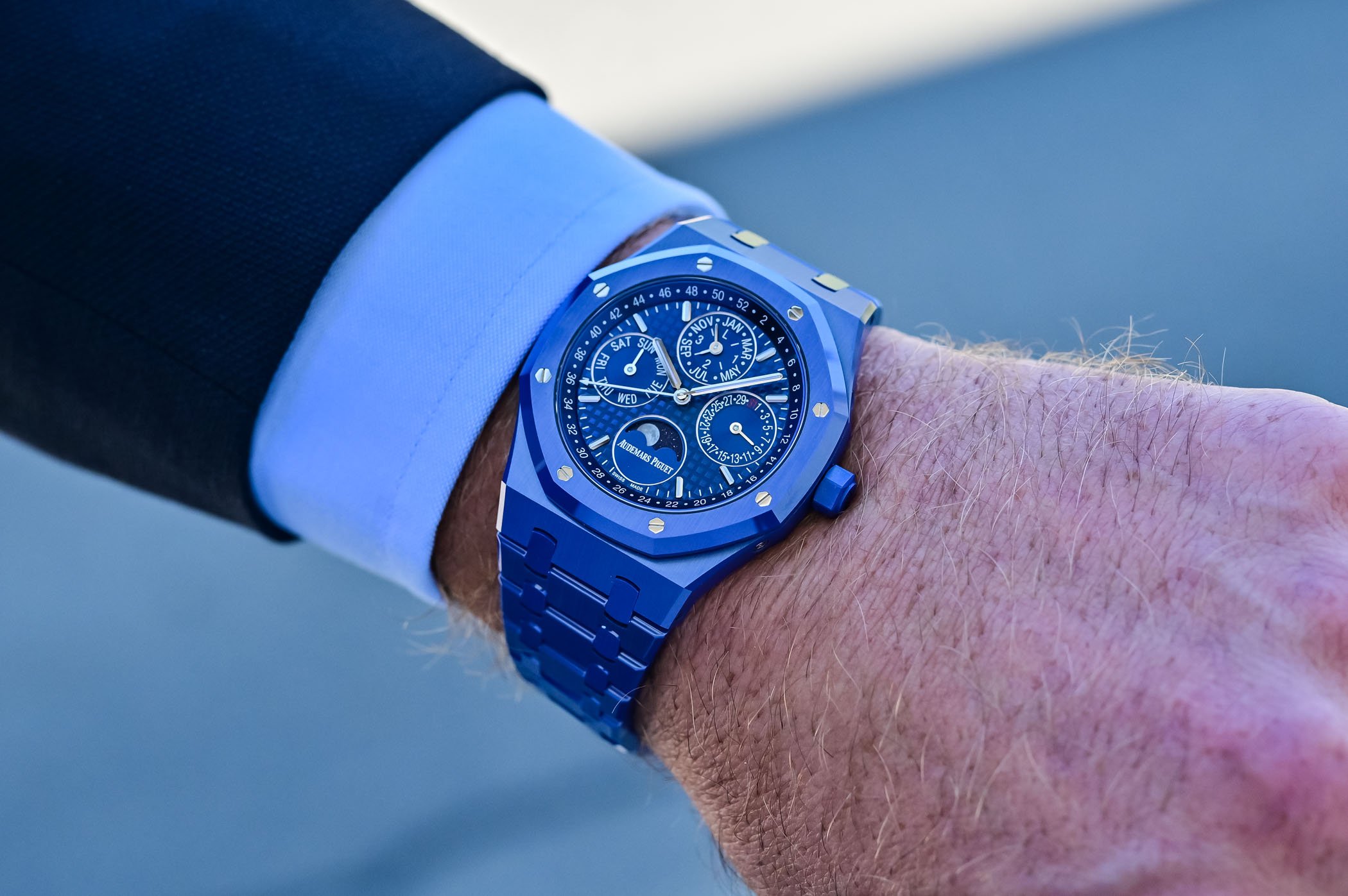 Audemars Piguet Blue Dial: A Look at the Royal Oaks Stunning Design