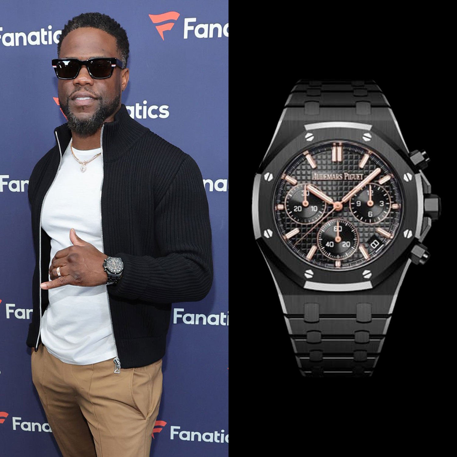 Discover Kevin Hart's Audemars Piguet Royal Oak Chronograph Watches