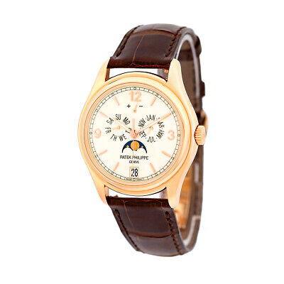 Buy Patek Philippe 5146R Annual Calendar 39mm Rose Gold with Leather Strap