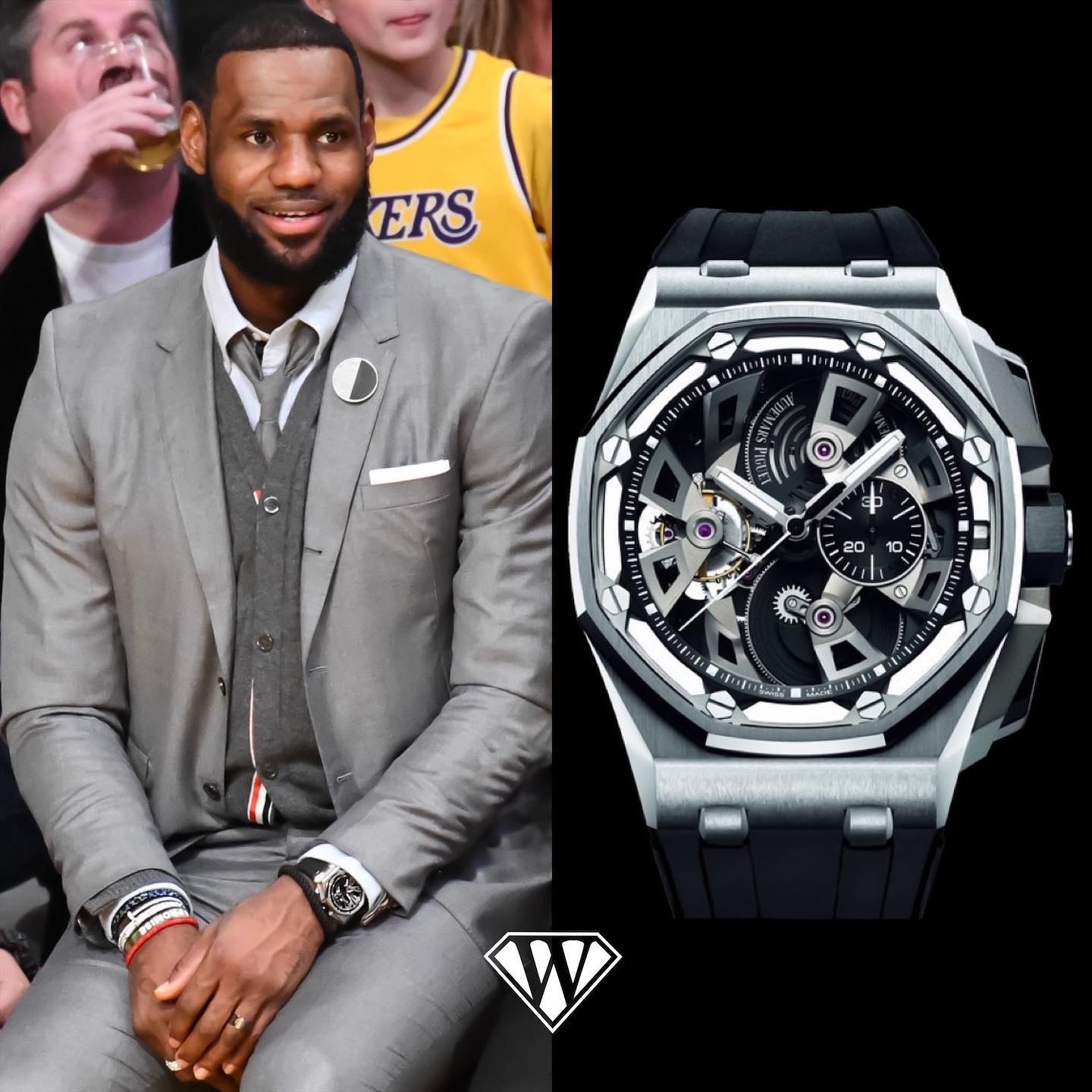 Inside LeBron James Audemars Piguet Watch Collection: Royal Oak Offshore Ref. 26421ST & 26421OR