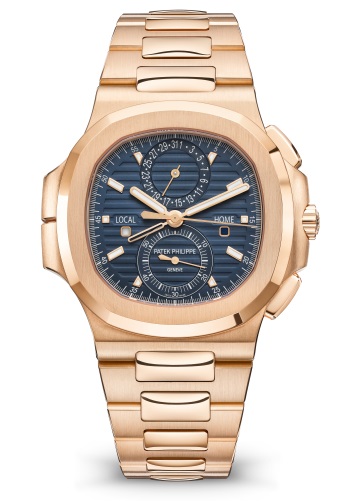 Patek Philippe 5990 Rose Gold: A Timeless Nautilus Travel Time Chronograph