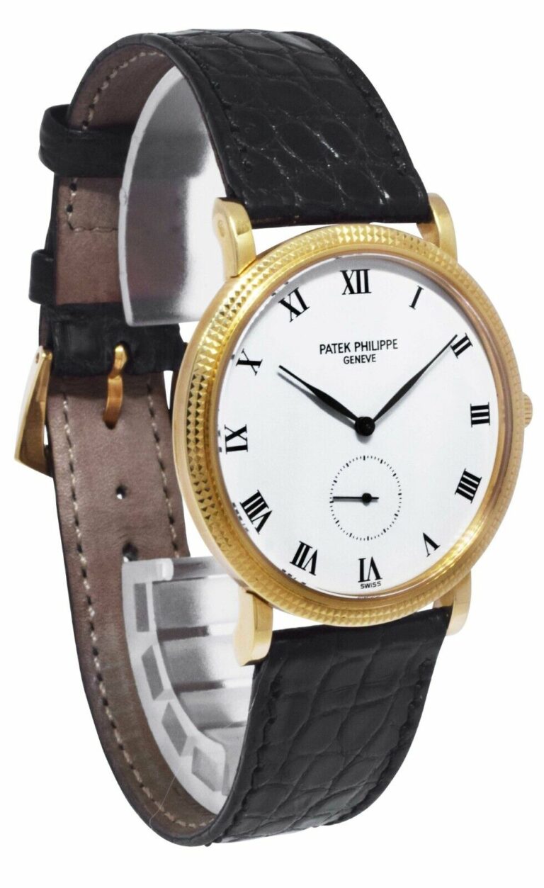 Patek Philippe 3919: A Classic Calatrava Watch in Yellow, White, and Rose Gold