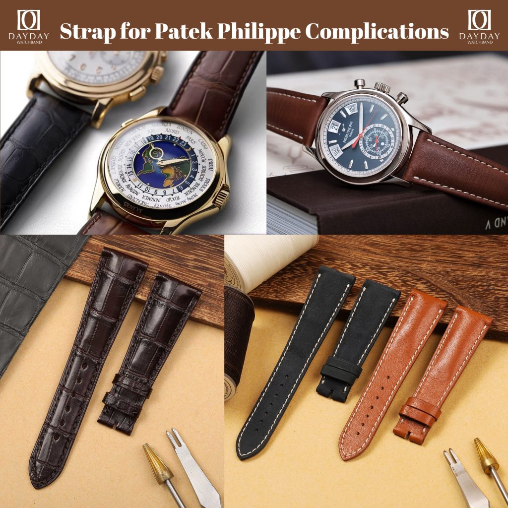 Buy Patek Philippe Leather Strap for Luxury Watches – Genuine & Durable